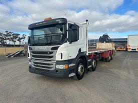 2016 Scania P360 8 x 2 Crane Truck