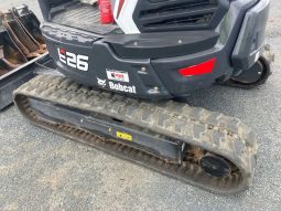 
										2022 Bobcat E26 full									