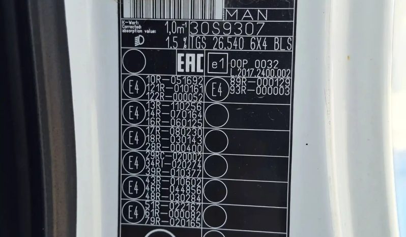 
								2019 MAN TGS 26.540 full									